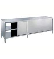 Electrolux Professional Dolaplı Çalışma Tezgahı, Pass-thru, 1 Ara Raf Ve 4 Kapılı - 2000 Mm MTND2000PN