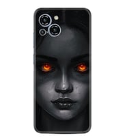 Reeder S23 Max Pro Kılıf Resimli Desenli Silikon Platinium Series Dark Woman 1887