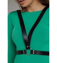 2 Taraflı Kullanılabilen Şık Deri Harness Kemer - BRF633