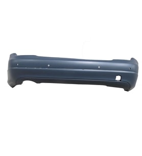 Mercedes C Class- W204- 11/13; Arka Tampon Gri (Çıta Delikli/Sensör Delikli)(Tw) (Oem No: 2048807940