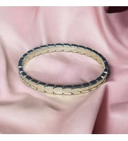 Unisex Kadın/Erkek Esnek Bijuteri Bileklik-Gümüş Renkli