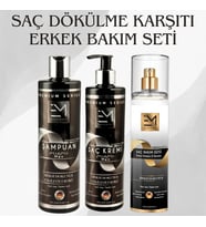 Erkek Miami Serisi Dökülme Karşıtı Şampuan, Saç Kremi, Saç Sütü 375 Ml - 375 Ml - 200 ml