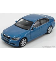 Bmw 330i E90 3series Silver Metallic 1:24(ÖZEL PLAKALI) (Mavi)