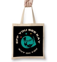 Eff You See Kay Why Oh You YOGA LOVER Bez Çanta Uzun Saplı
