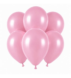 Gül Kurusu Renk Lateks Pastel Balon (30 cm) - 6 Adet