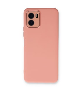 Y15S Kılıf Lansman Glass Kapak - Pembe