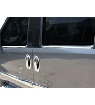 Opel Combo Uyumlu D Cam Çıtası 4 Parça Krom 2012 Ve Sonrası