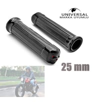Chopper Cruiser Krom Elcik Seti 25 mm Siyah