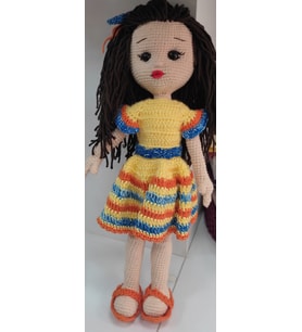 Amigurumi kız bebek