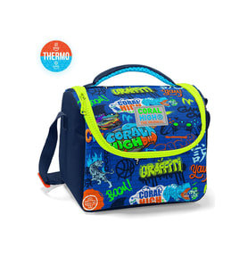 Coral High Kids Saks Grafiti Desenli Thermo Beslenme Çantası 11767