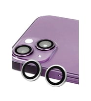 Uray store Apple iPhone 14 Plus Raze Metal Kamera Lens - Gümüş
