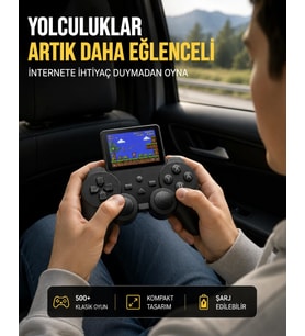500 Oyun Tek Cihazda! Nostalji ve Eğlence Yanınızda