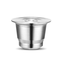 Nespresso için Paslanmaz Çelik Tekrar Doldurulabilir Kahve Kapsülü