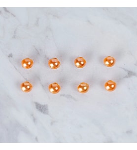 Loren Crafts 8 li Turuncu Düğme - 0146