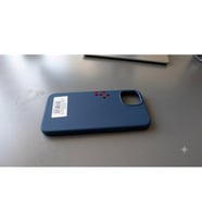 iPhone 13 Biye Silikon Kılıf (Koyu Mavi)