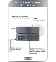 Morfose Flexible Hold Putty Kremsi Mat Wax 100 ml