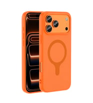 Joko Apple iPhone 18 Pro Max/17 Pro Max Z Silikon Magsafe Kapak - Turuncu
