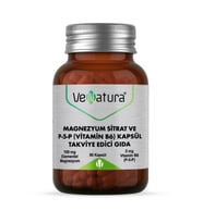 Venatura Magnezyum Sitrat P-5-P Vitamin B6 90 Kapsül