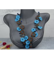 HANDMADE OYALI DOĞAL TAŞ KOLYE