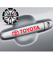 T oyota Kapı Kolu Sticker 10Adet VD4