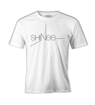 Shinee - Logo Beyaz Erkek Tshirt