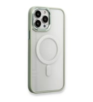 Apple İphone 14 Pro Max Kılıf Room Magneticsafe Silikon - Su Yeşili
