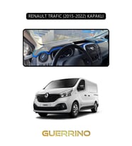 RENAULT TRAFIC (2015-2022) KAPAKLITORPİDO KORUMA HALISI SİYAH KENAR