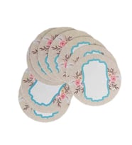 Angel Çanta Aksesuar 10Lu 7Cm Yuvarlak Yazısız Etiket