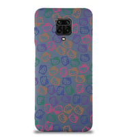 Xiaomi Redmi Note 9s Uyumlu Lansman Kılıf Hello Kitty Tasarımlı İçi Kadife Kapak-Petrol Mavisi (Şeffaf)