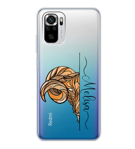 Xiaomi Boğa Horoscope Tasarımlı Şeffaf Telefon Kılıfı