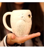 300ml Yaratıcı 3D Baykuş Seramik Karikatür Hayvan Kupa & Meşrubat Bardağı
