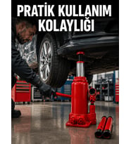 Sağlam Taban Yapılı Güvenilir Hidrolik Şişe Kriko