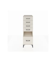 Kronos Dolap Tek Raflı 5 Çekmeceli 44x59x134 Aytaşı-Aytaşı