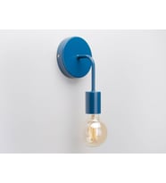 RİOLİGHT VİNTAGE,RUSTİK,RETRO,MODERN MAVİ 1XE27 DUYLU METAL DUVAR APLİK
