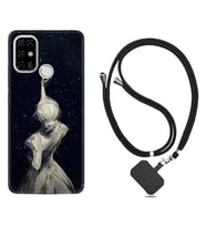 Casper E30 F20 X20 Kılıf Boyun Askılı Silikon Star Woman 1332