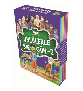 Ünlülerle Bir Gün 2 Seti - 10 Kitap Takım