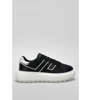 Lufian Harold Siyah Erkek Sneakers