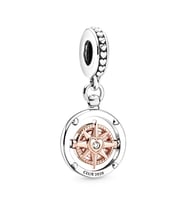 Nur Silver Pusula Gümüş Charm NUR-BL00299