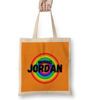 Michael Jackson Quotes Art Gift - Vintage Retro Setyle Bez Çanta Uzun Saplı