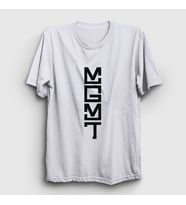 Presmono Unisex Beyaz Logo Rock Mgmt T-Shirt 491691tt (Beyaz)
