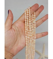 İnci Dizi Pembe Royal Quality 4.5*5.5mm (53326)