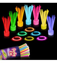 VIP KALİTE 100 ADET GLOW STİCK IŞIKLI FOSFOR ÇUBUK NEON PARTİ IŞIKLARI IŞIKLI BİLEKLİK IŞIKLI KOLYE  IŞIKLI ÇUBUK