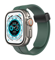 Apple Watch 38mm Kr412 Elegance Stylısh Kordon (SAAT DEĞİLDİR) - Koyu Yeşil