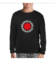 RHCP - Logo Siyah Çocuk Sweatshirt
