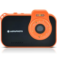 Realikids Cam Su Geçirmez 2-12 MP Su Geçirmez Çocuk Kamerası, HD Video, Selfie Modu, Filtreler ve Çerçeveler, Dahili Oyunlar, Lityum Pil Siyah