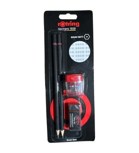 ROTRING (2B KURŞUN KALEM+KALEMTRAŞ+SİLGİ) SINAV SETİ