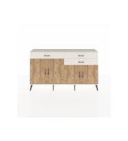 Arges Konsol 2 Raflı 3 Çekmeceli 4 Kapaklı 176x30x99 Aytaşı-Çam/Aytaşı