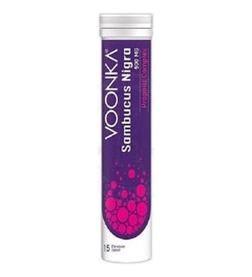 Voonka Sambucus Nigra Propolis Complex 15 Efervesan Tablet