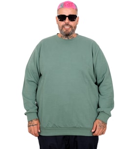 Mode XL Erkek Interlok Sweat Bıs.Yaka Basıc U22465