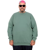 Mode XL Erkek Interlok Sweat Bıs.Yaka Basıc U22465